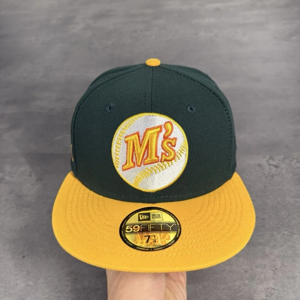 Seattle Mariners Hat New Era Cap 7 1/4 Supersonics Quack Pack House of Fitted‎